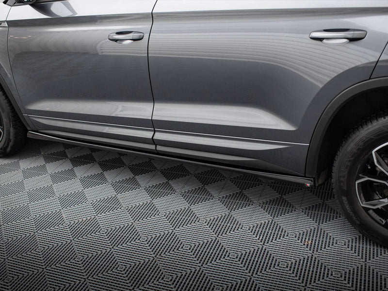 Maxton Design Side Skirts Diffusers Skoda Kodiaq Sportline Mk1 Facelift