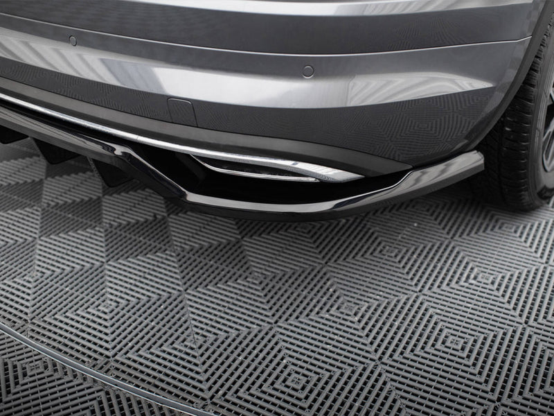 Maxton Design Rear Splitter (Vertical Bars) Skoda Kodiaq Sportline Mk1 Facelift