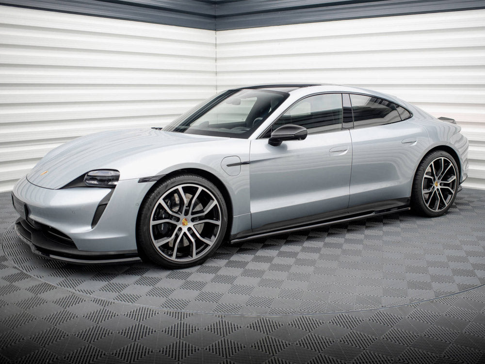 Maxton Design Side Skirts Diffusers Porsche Taycan Sport Design / Taycan 4 Sport Design / Taycan 4S Sport Design / Taycan GTS Sport Design Mk1
