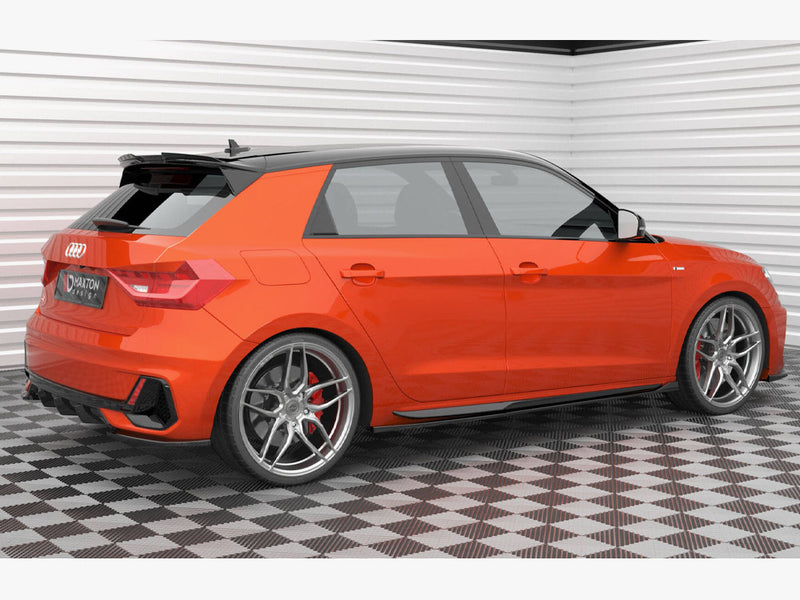 Maxton Design Rear Side Splitters V.2 Audi A1 S-Line GB