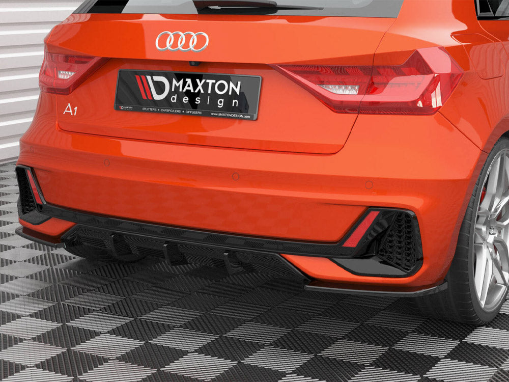 Maxton Design Rear Side Splitters V.2 Audi A1 S-Line GB