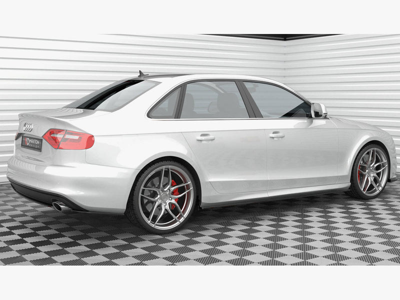 Maxton Design Central Rear Splitter Audi A4 S-Line B8 Facelift