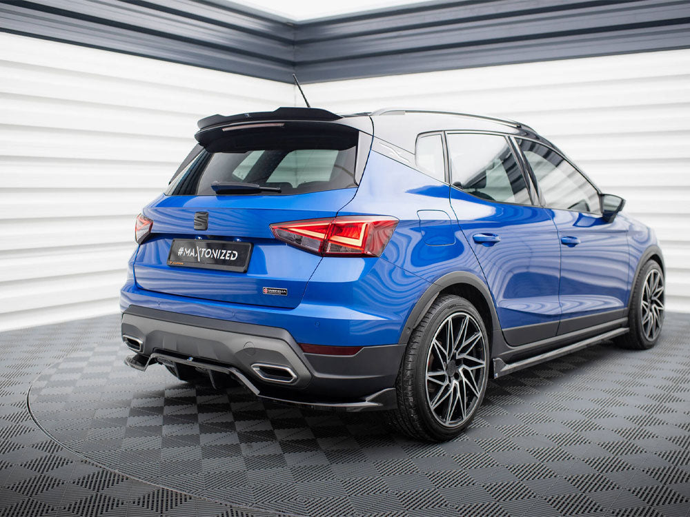 Maxton Design Rear Splitter (Vertical Bars) Seat Arona FR Mk1 Facelift