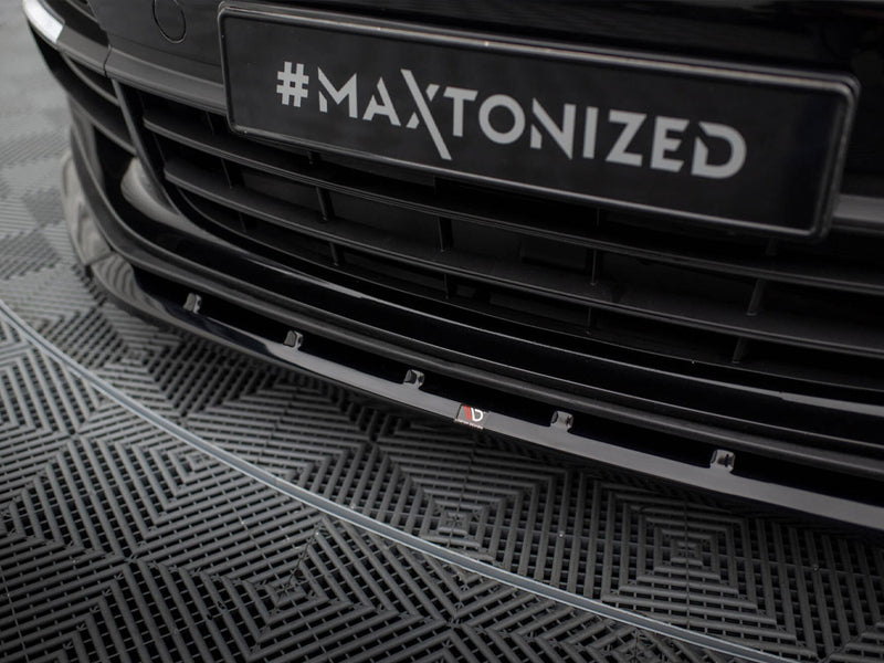 Maxton Design Front Splitter V.1 Porsche Panamera E-Hybrid / Panamera 4S 971
