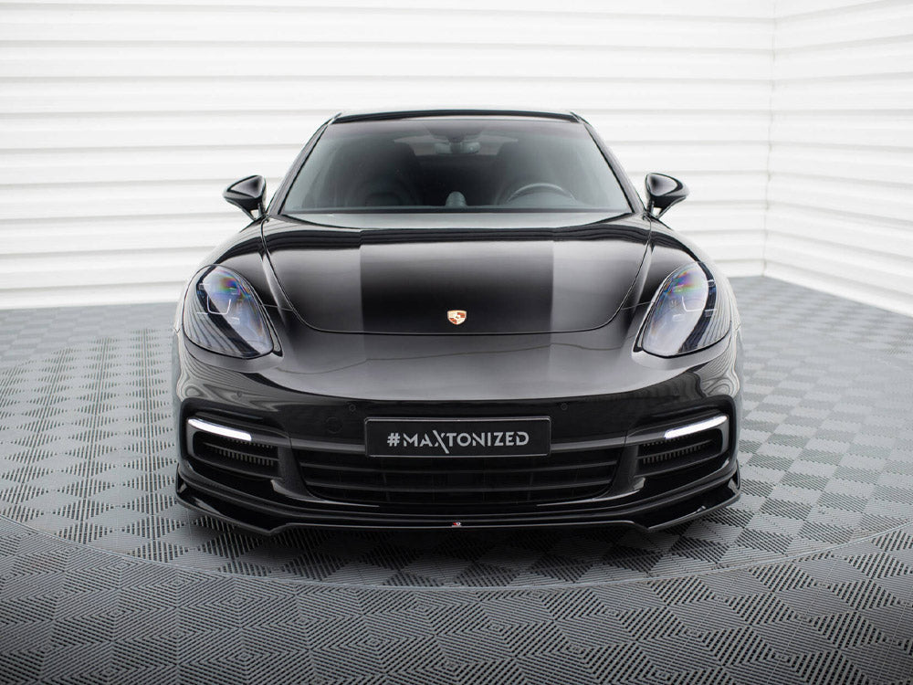Maxton Design Front Splitter V.2 Porsche Panamera E-Hybrid / Panamera 4S 971