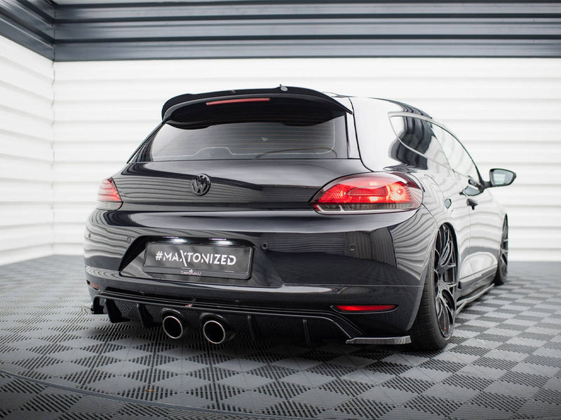 Maxton Design Rear Valance V.2 Volkswagen Scirocco Mk3 (R32 Exhaust)