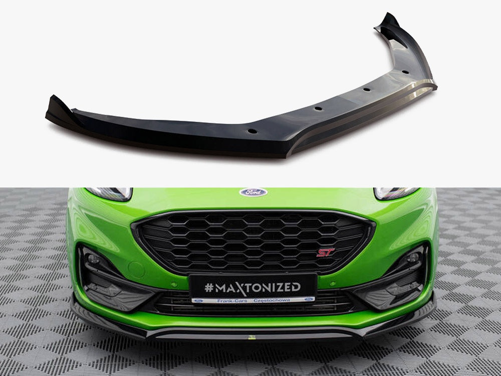 Maxton Design Front Splitter V.2 Ford Puma ST / ST-Line Mk1