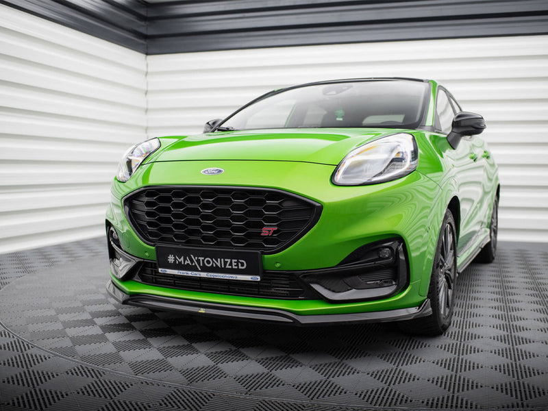 Maxton Design Front Splitter V.2 Ford Puma ST / ST-Line Mk1