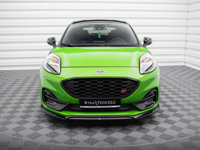 Maxton Design Front Splitter V.2 Ford Puma ST / ST-Line Mk1