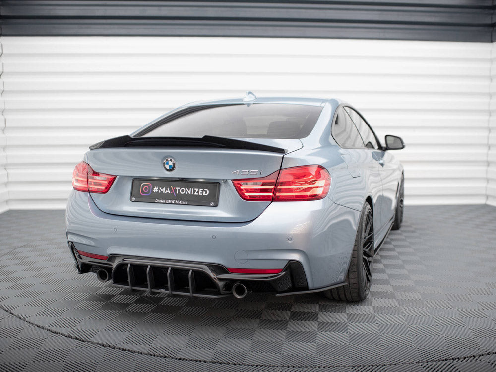 Maxton Design Street Pro Rear Side Splitters BMW 435i Coupe M-Pack F32