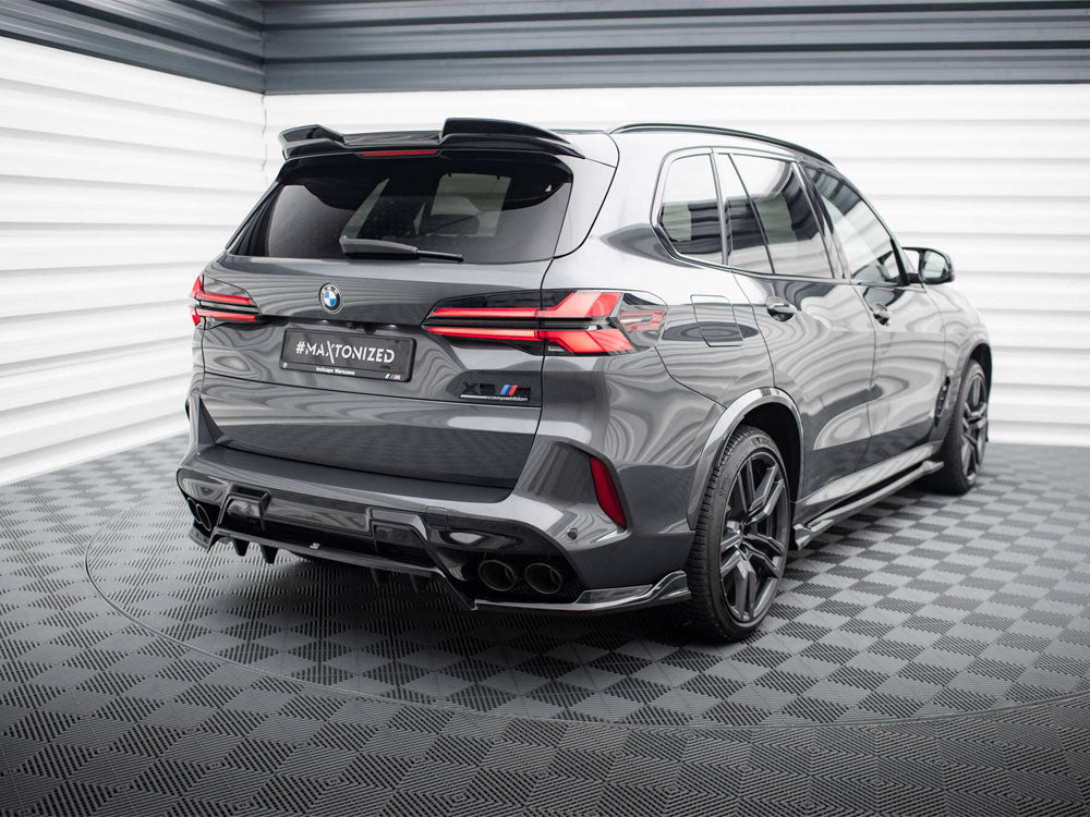 Maxton Design Rear Splitter (Vertical Bars) BMW X5 M F95 / F95 Facelift