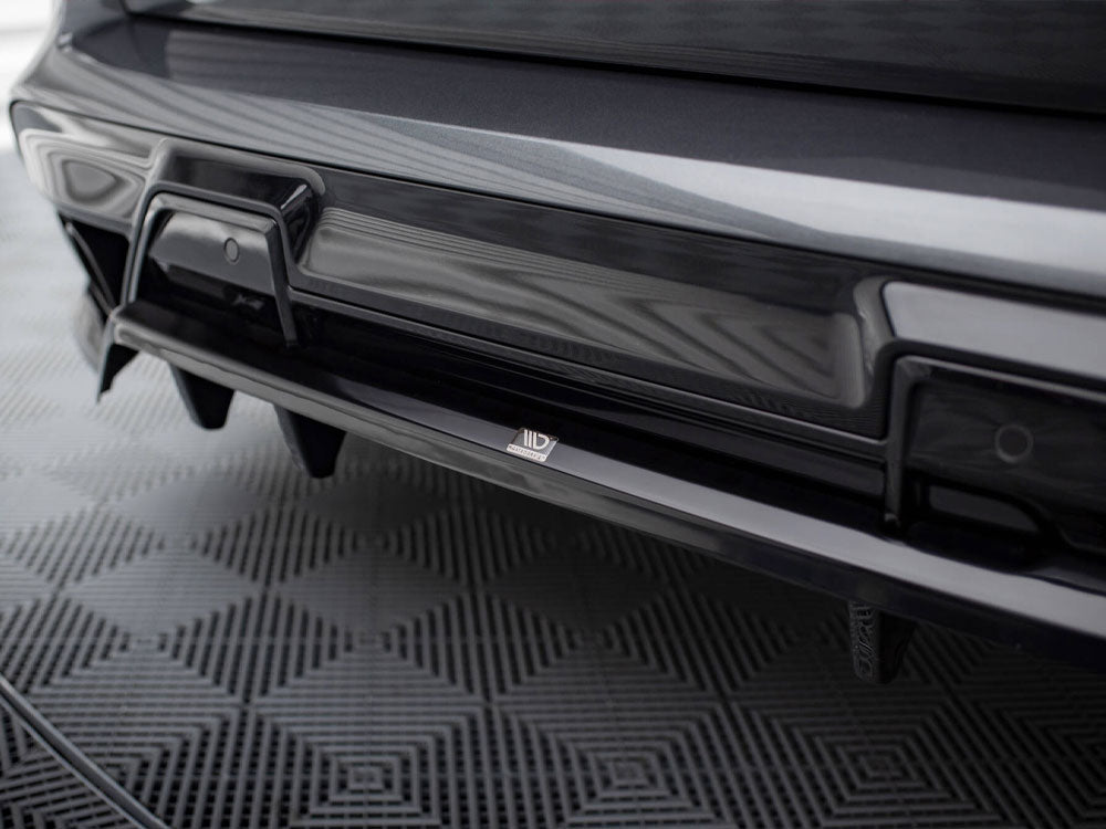 Maxton Design Rear Splitter (Vertical Bars) BMW X5 M F95 / F95 Facelift