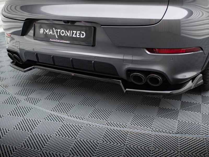 Maxton Design Rear Splitter Porsche Cayenne SUV / Coupe Mk3 Facelift