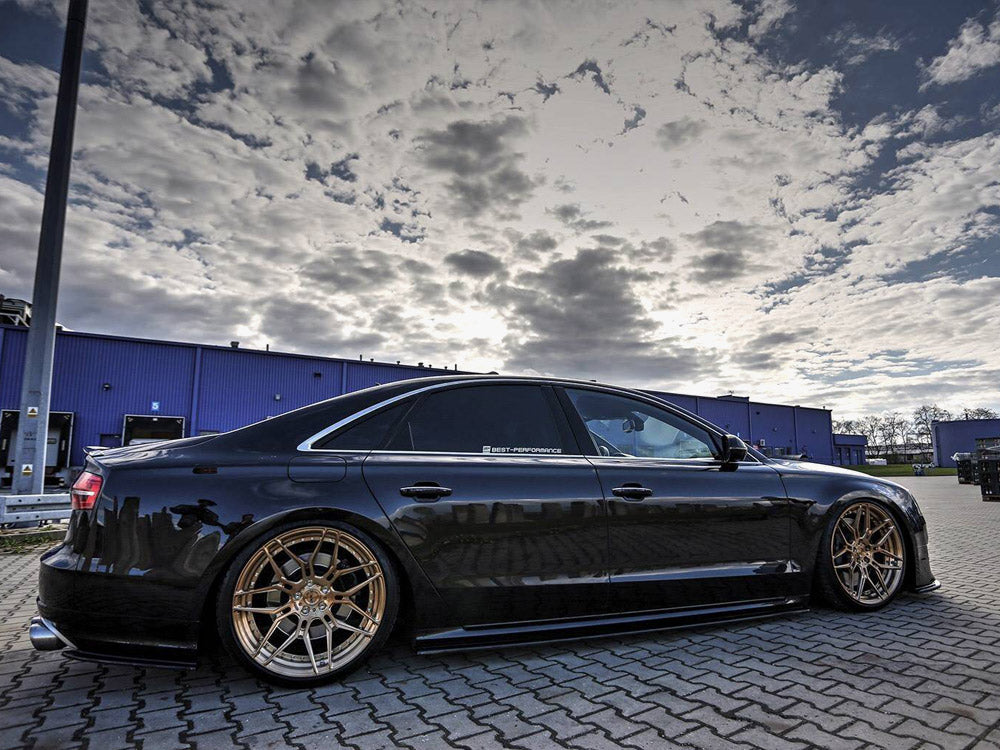 Maxton Design Side Skirts Diffusers Audi S8 D4 FL