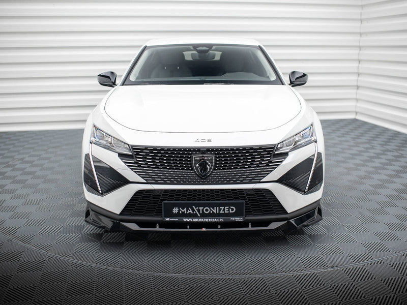 Maxton Design Front Splitter Peugeot 408 Mk1