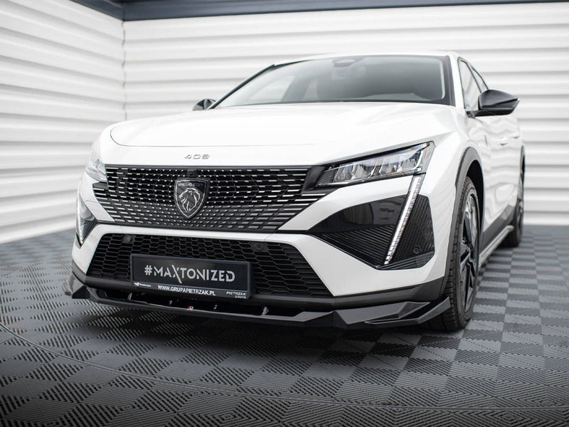 Maxton Design Front Splitter Peugeot 408 Mk1