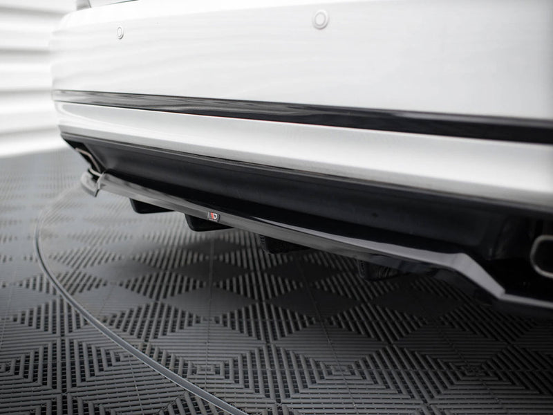Maxton Design Rear Splitter (Vertical Bars) Volkswagen Passat GT B8 Facelift USA