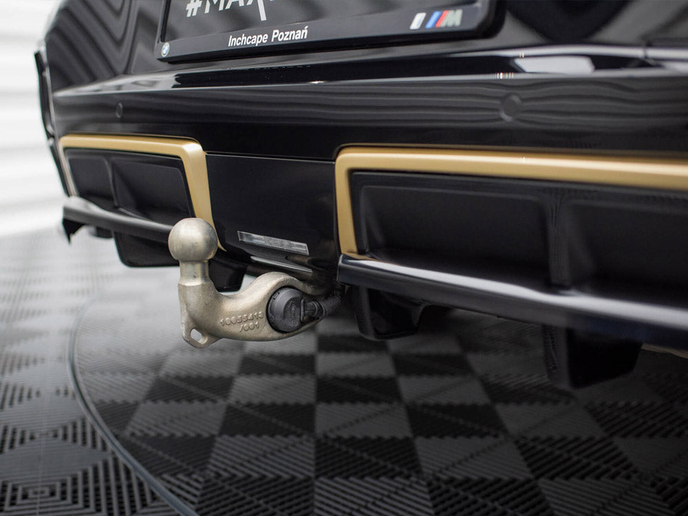 Maxton Design Rear Splitter (Vertical Bars) BMW XM G09