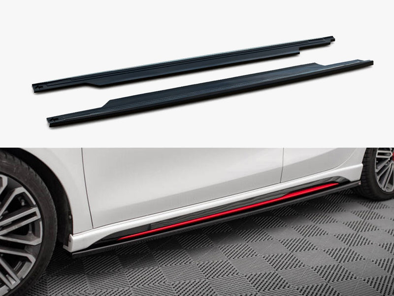 Maxton Design Side Skirts Diffusers Kia Ceed GT Mk3