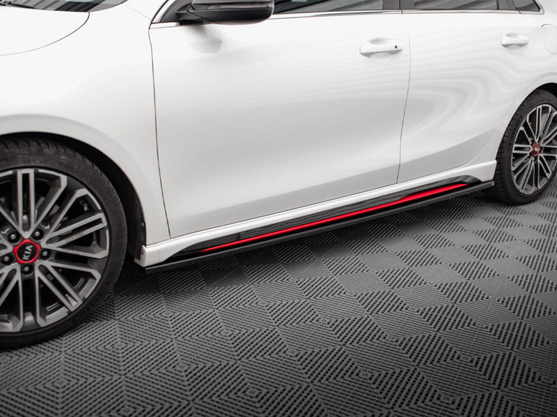Maxton Design Side Skirts Diffusers Kia Ceed GT Mk3