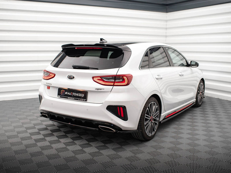 Maxton Design Central Rear Splitter Kia Ceed GT Mk3