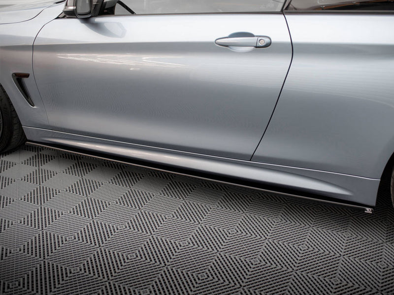 Maxton Design Side Skirts Diffusers BMW 4 Coupe / Gran Coupe / Cabrio M-Pack F32 / F36 / F33