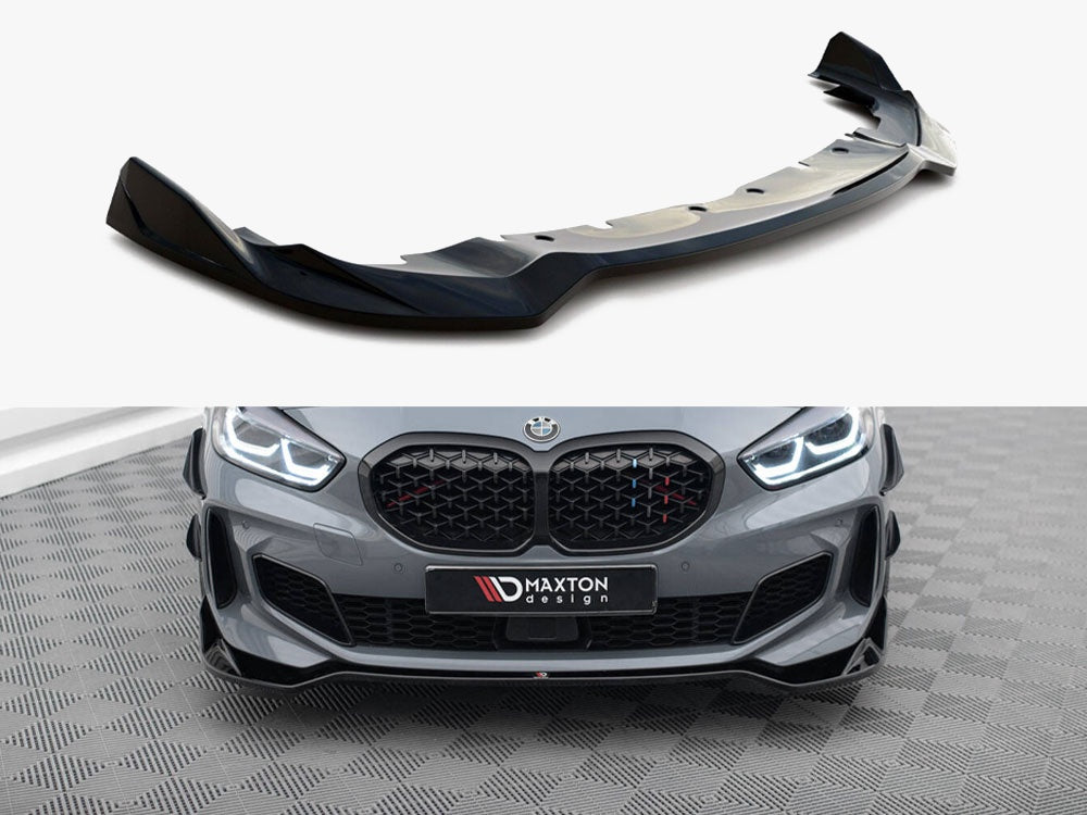 Maxton Design Front Splitter V.5 BMW 1 F40 M-Sport / M135i TEXTURED