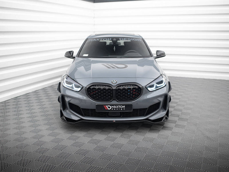 Maxton Design Front Splitter V.5 BMW 1 F40 M-Sport / M135i TEXTURED
