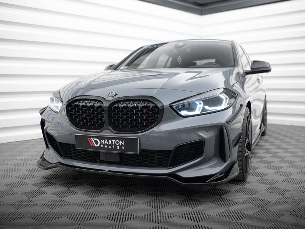 Maxton Design Front Splitter V.5 BMW 1 F40 M-Sport / M135i TEXTURED