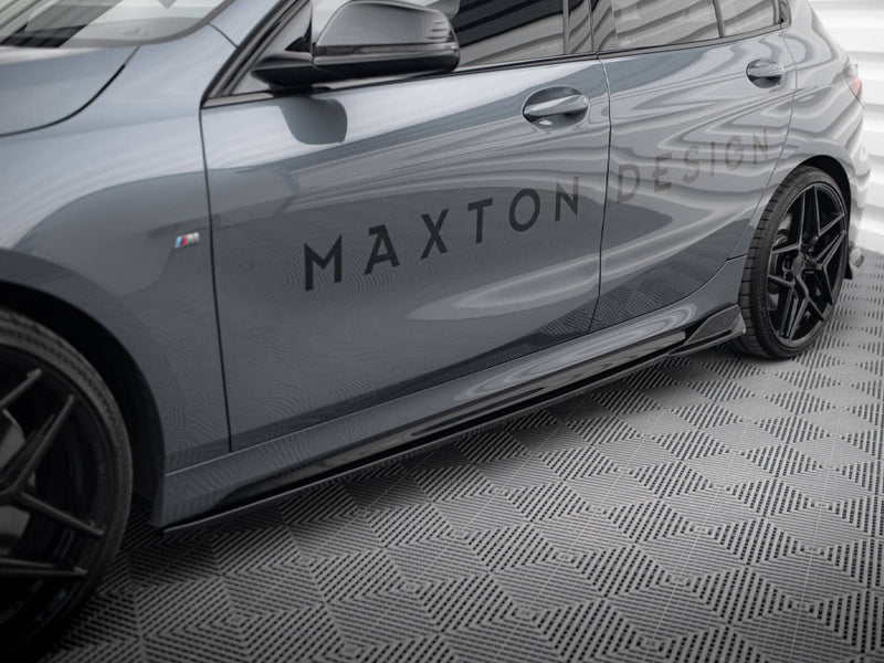 Maxton Design Side Skirts Diffusers V.3 BMW 1 F40 M-Sport / M135i