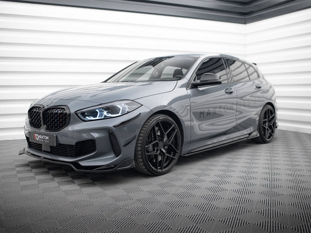 Maxton Design Side Skirts Diffusers V.3 BMW 1 F40 M-Sport / M135i