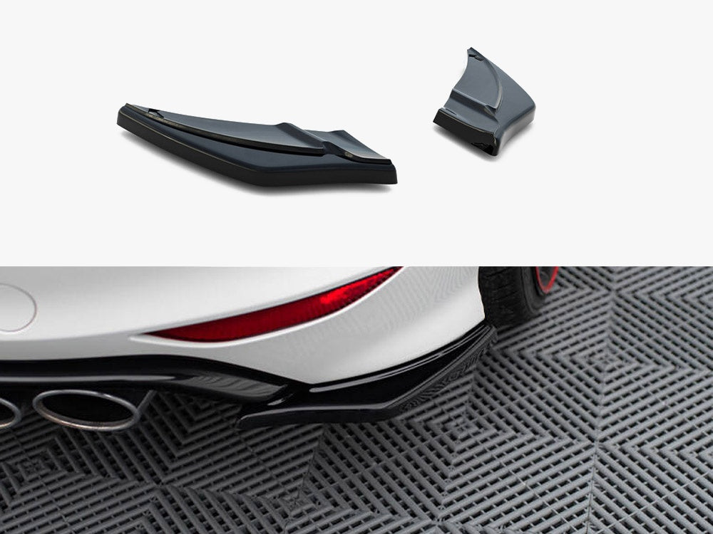 Maxton Design Rear Side Splitters V.2 VW Golf R Mk7