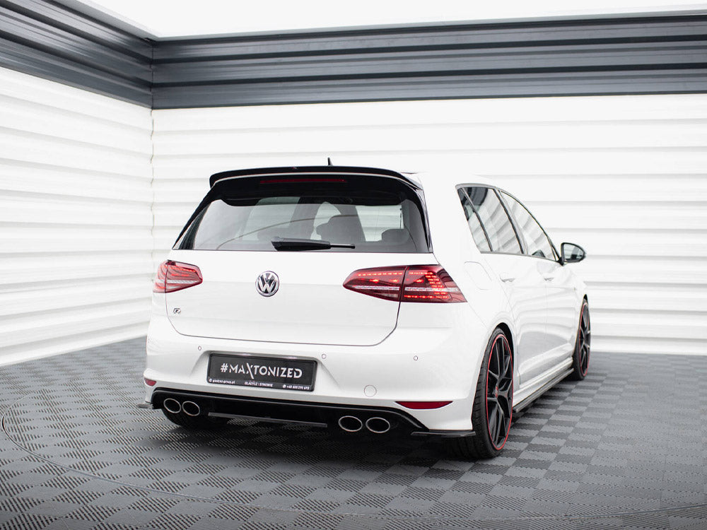 Maxton Design Rear Side Splitters V.2 VW Golf R Mk7