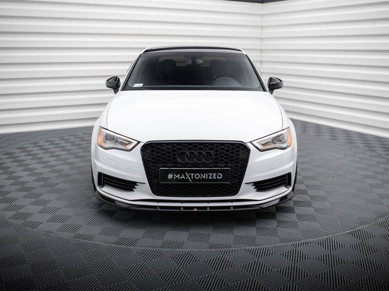 Maxton Design Front Splitter V.1 Audi A3 Sedan 8V