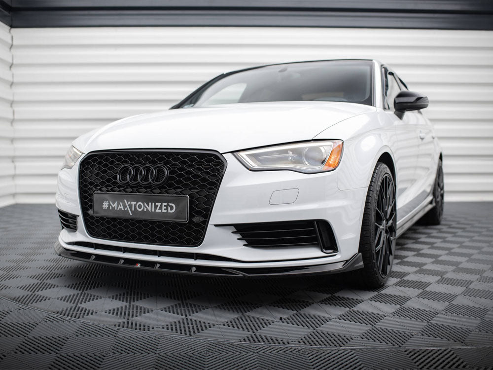 Maxton Design Front Splitter V.1 Audi A3 Sedan 8V