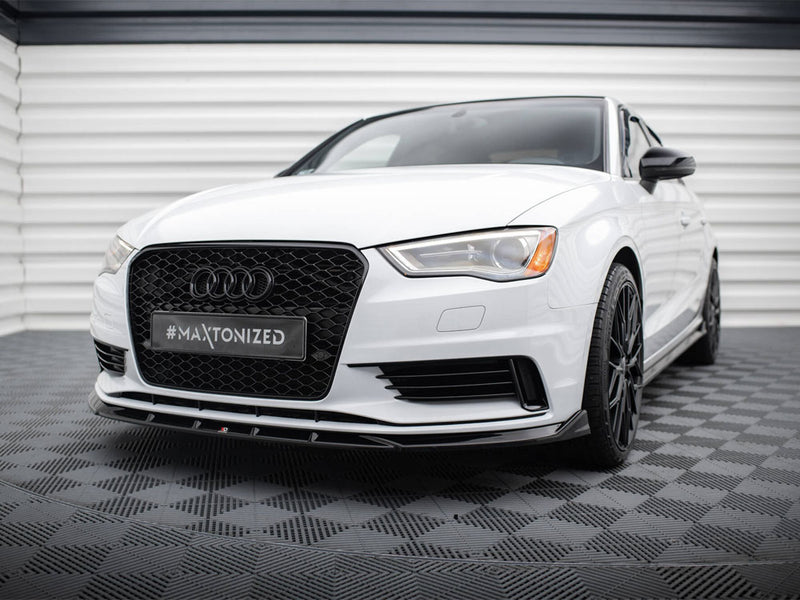 Maxton Design Front Splitter V.1 Audi A3 Sedan 8V