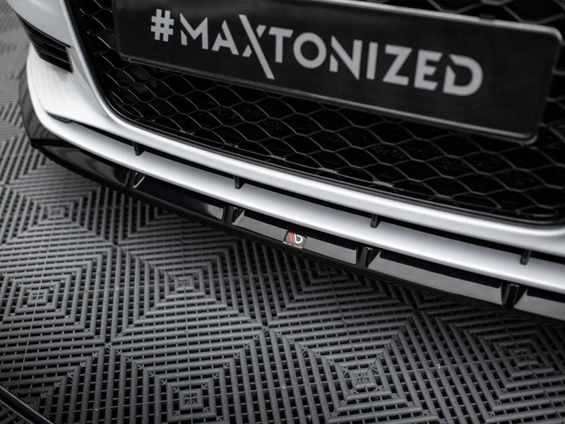 Maxton Design Front Splitter V.1 Audi A3 Sedan 8V