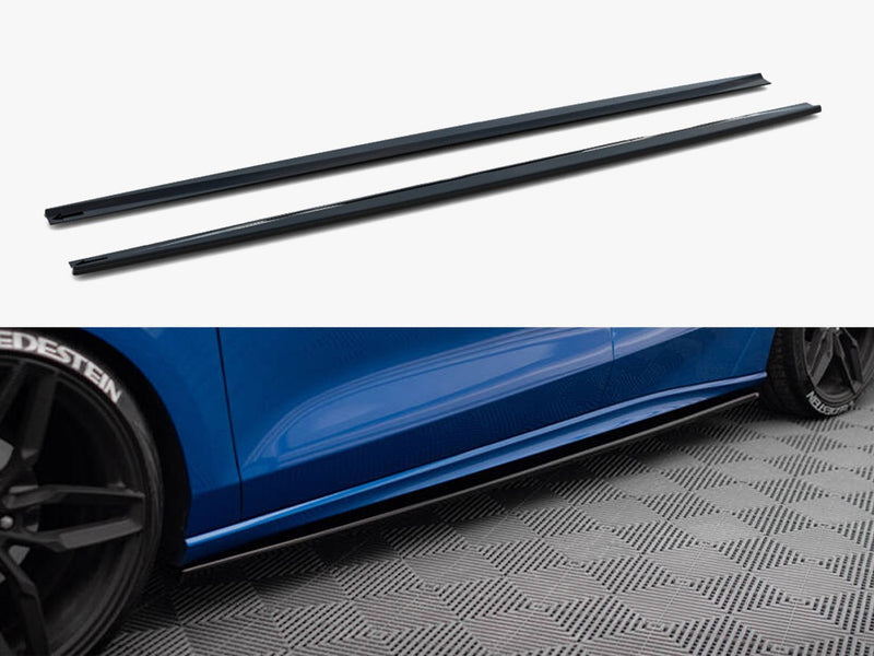 Maxton Design Side Skirts Diffusers V.2 Ford Focus ST / ST-Line Mk4