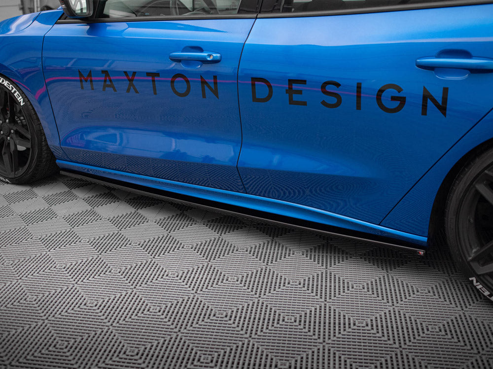 Maxton Design Side Skirts Diffusers V.2 Ford Focus ST / ST-Line Mk4