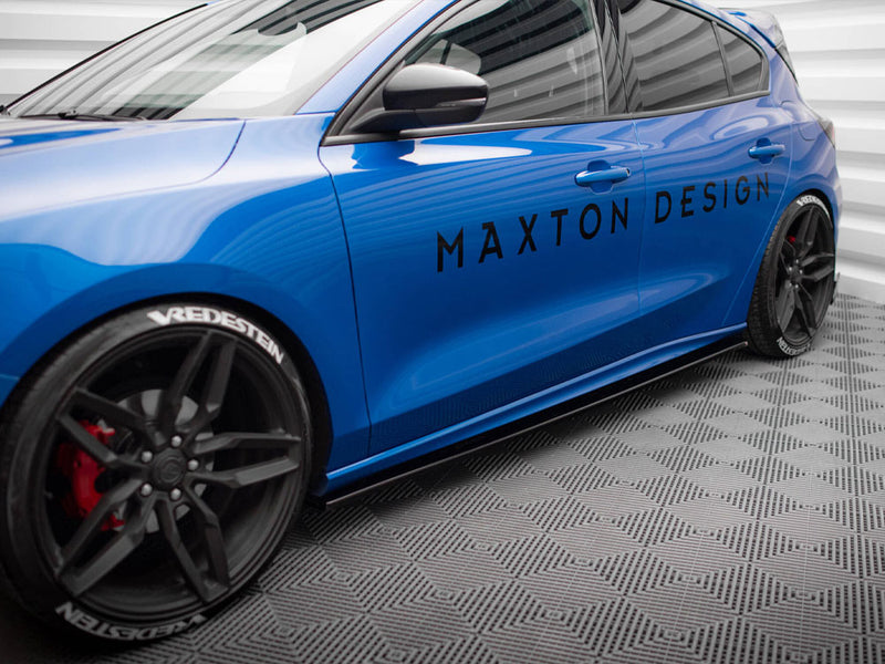 Maxton Design Side Skirts Diffusers V.1 Ford Focus ST / ST-Line Mk4