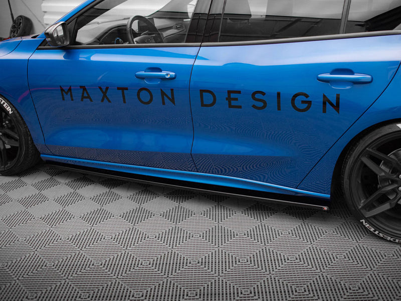 Maxton Design Side Skirts Diffusers V.1 Ford Focus ST / ST-Line Mk4