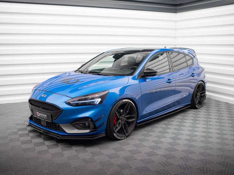 Maxton Design Side Skirts Diffusers V.3 Ford Focus ST / ST-Line Mk4