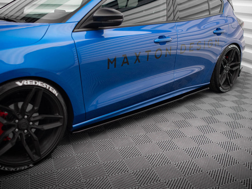 Maxton Design Side Skirts Diffusers V.3 Ford Focus ST / ST-Line Mk4