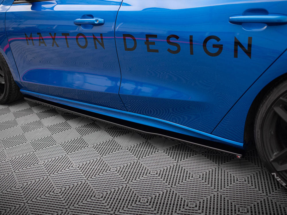 Maxton Design Side Skirts Diffusers V.3 Ford Focus ST / ST-Line Mk4