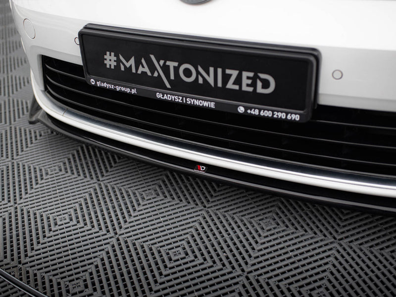 Maxton Design Front Splitter V.2 VW Golf R / R-Line Mk7