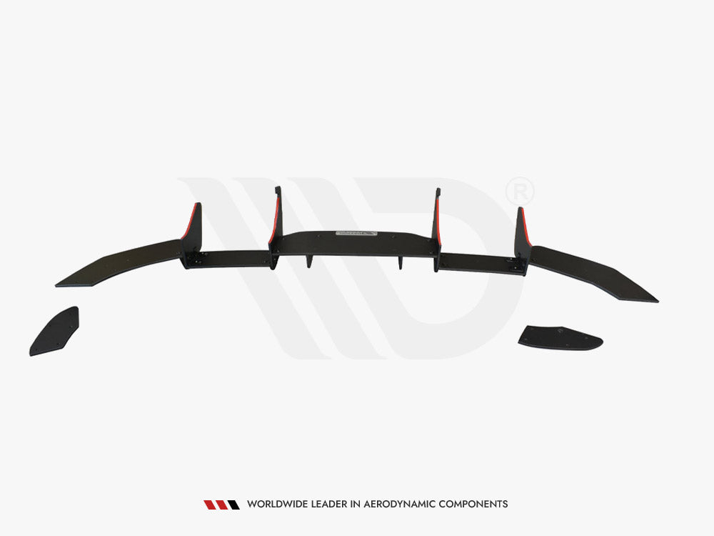 Maxton Design Rear Diffuser V.2 Ford Fiesta ST Mk7 FL