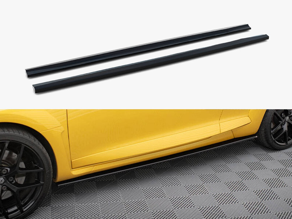 Maxton Design Side Skirts Diffusers Renault Megane 3 RS - Carbon Look
