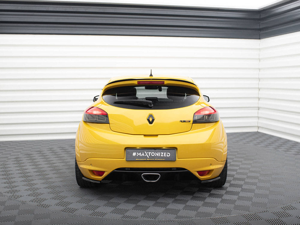 Maxton Design Rear Side Splitters Renault Megane 3 RS - Carbon Look