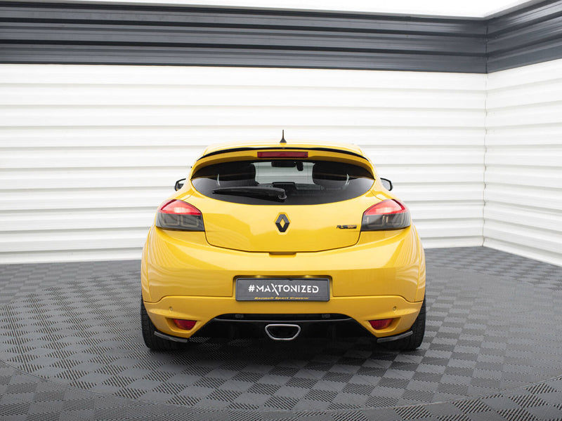 Maxton Design Rear Side Splitters Renault Megane 3 RS - Carbon Look