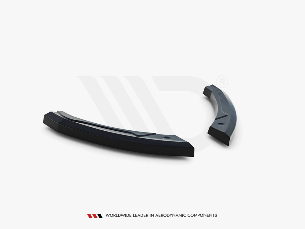 Maxton Design Rear Side Splitters Renault Megane 3 RS - Carbon Look